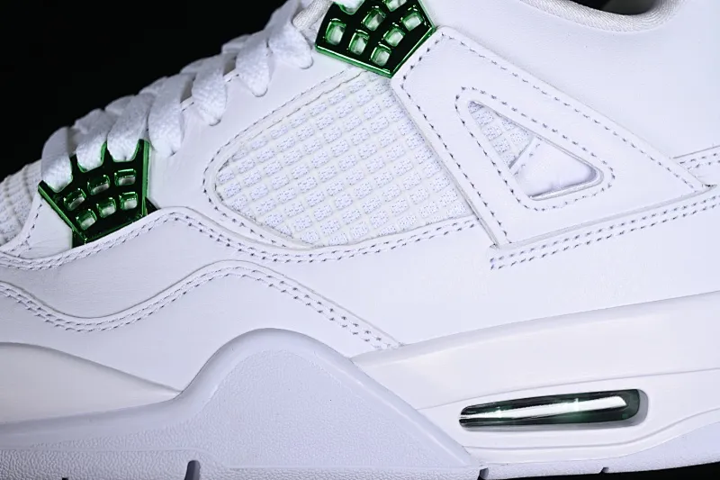 All categories Air Jordan Jordan series basketball shoes Air Jordan 4 GX foreign trade version Air Jordan 4 "Pine Green" AJ4 Joe 4 white and green first layer genuine standard CT8527-113